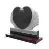 Hot sale black marble tombstone and monument Headstone