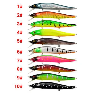 Hot Sale China Supplier fishing lure plastic 115mm 14g In Stock Hard Plastic Lure