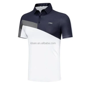 Hot sale custom logo golf T shirt golf outfit for men