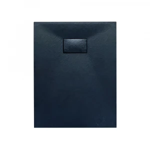 Hot sale customized size bathroom rectangular shape fiberglass stone resin SMC shower tray