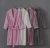 Import hot sale fashion custom 100% cotton terry cloth pink bathrobe towel from China