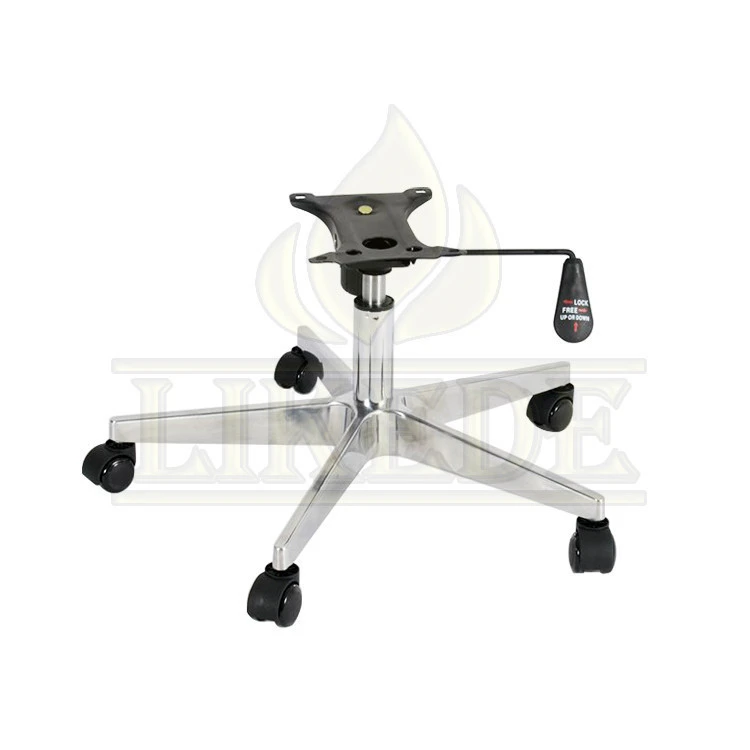 Hot Sale High quality 5 star aluminum office swivel chair base legs parts