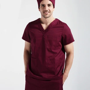 Hot Sale Hospital Scrub Suit Uniform for Men