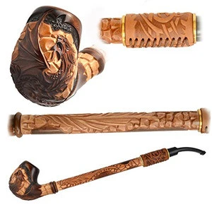 Hot Sale Personalized Handmade Ceramics Hand Carved Smoking Pipe
