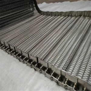 Hot Sale Stainless Steel 304 316 Spiral Metal Conveyor Belt Wire Mesh