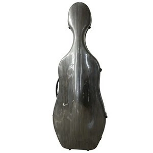 Hot sale Triangle shaped Fiber Glass Violin Case 4/4