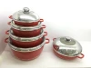 Hot sales DESSINI cookware/die casting aluminum induction ceramic cookware sets/nonstick coating sets
