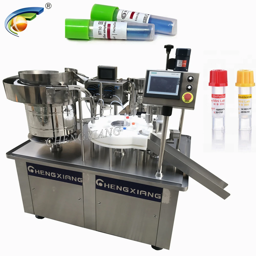 Hot sell automatic 10ml testing tubes filing machine liquid filling machine