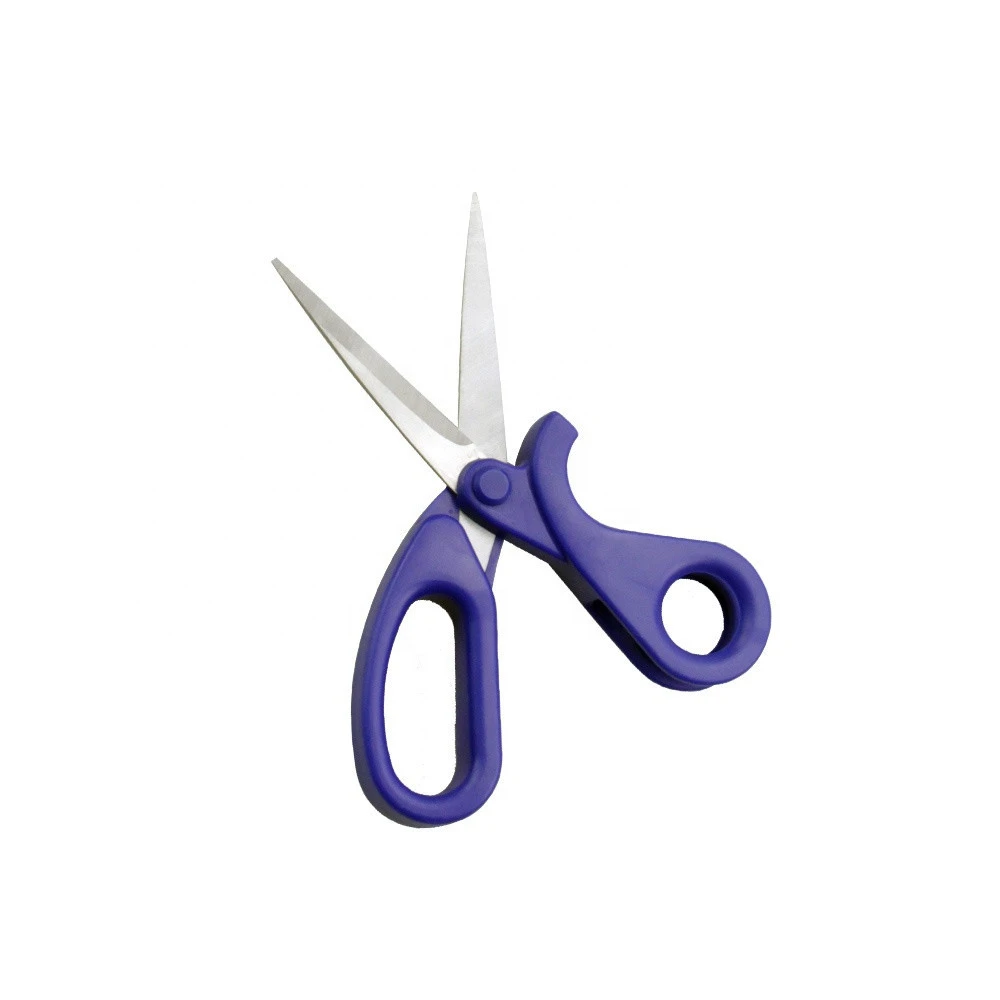 Hot Selling 8 inch stainless steel professional tailor scissors  Stainless Steel Office Colorful Scissors with Tape