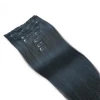 Hot selling and high quality double drawn  human  clip in hair extension