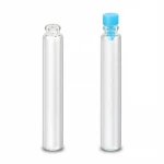 Hot Selling Custom Private Label 3ml Essential Oil Glass Vials With Rubber Stopper