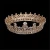 Import Hot selling fashion jewelry pageant crown birthday party full round hair hoop wedding tiara to bridal from China