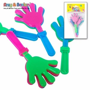 Hot selling funny cheap plastic hand clap toy noise maker