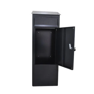 hot selling letter box waterproof standing  parcel mailbox outdoor apartment mail box