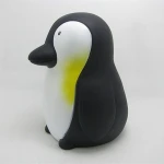 Hot selling penguin kids plastic money box