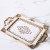 Import hotel storage dessert tray set serving antique polyresin jewelry resin fruit gift mirror square tray wedding decorative custom from China