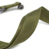 Hunting Accessories polyester webbing retractable leather single two point rifle sling tactical shot gun sling