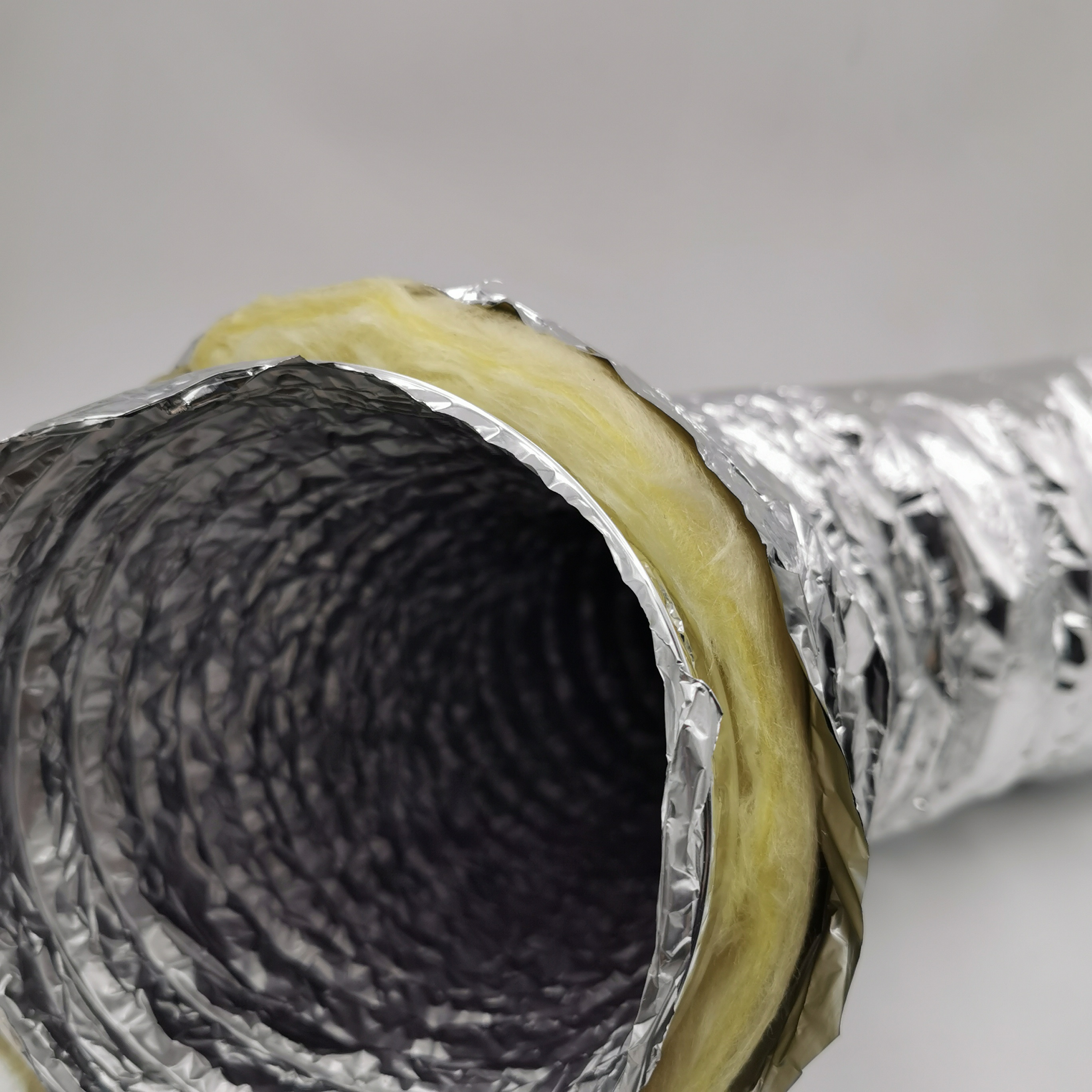 Buy Hvac System Air Conditioning Aluminum Foil Fiberglass Insulated ...