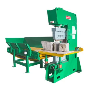hydraulic rock and stone guillotine for sale