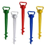 In Ground Umbrella Holder Stand, Beach Umbrella Sand Anchor, Beach Garden Patio Sun Umbrella Holder