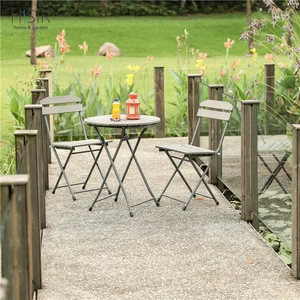 In stock  folding dining table with chairs cheap balcony furniture