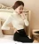 Import in stock items fashion 2016 women apparel lady shirt from China