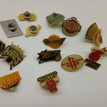 In stock NBA badges Basketball team badge Team Pin Badge