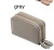 Import In Stock RFID Blocking Leather Credit Card Holder Wallet with two zippers from China
