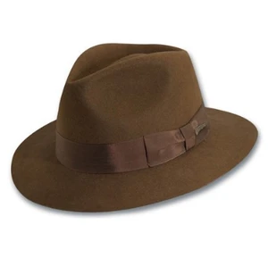 Indiana Jones Men&#39;s Wool Felt Fedora
