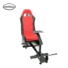 Indoor sports driving game 3d vr car simulator racing seat gaming chair for Thrustmaster T300RS PS4 cockpit