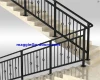 Indoor steel Stair Railing Design balcony iron railing design size customized