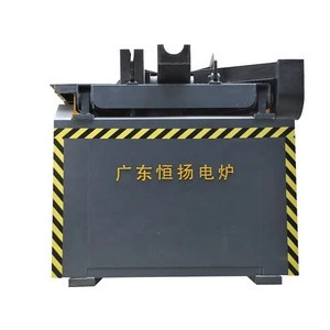 industrial electric metal induction melting furnace price with steel shell body