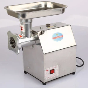 Industrial electrical stainless steel high speed meat and bone mincer