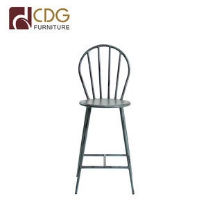 industrial living room vintage other  antique furniture sets New Indoor and Outdoor Metal Seat Pub Bar Stools Chairs Barstool