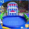 Inflatable Swimming Pools With Slide , Inflatable Above Ground Swimming Pools