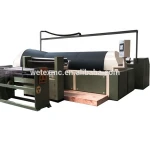 Intelligent high speed sectional warping machine matched with carpet making machine