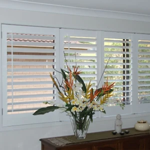 Interior Window Faux Wooden  Plantation Blinds Shutters From China