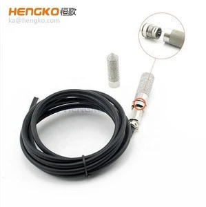 IP65 Porous Seamless Stainless Steel 304 316 Sintered Sensor Filter Cap/Cover