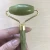 Import Jade Roller Natural Xiuyan Jade Stone Facial Massager Welded Smooth Double Roller and Gua Sha Set from China