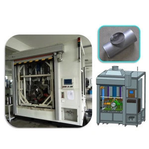 Japan hot sale duct flanging complete automatic pipe making machine price