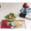 Japanese matcha almond milk  food edible powder gelatine jelly sweets