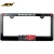 Import JDI-XCG23 New customized universal plastic car license plate frame plates for usa from China