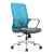 Import JOHOOFURNITURE Germany style Blue color OEM Foshan Factory PU Mesh Office chair from China