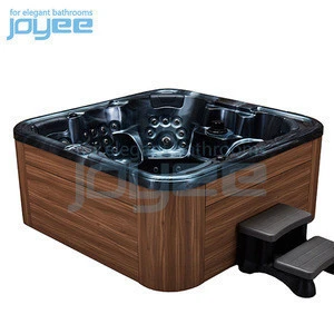 JOYEE 4 6 person free standing hydro sex usa whirlpool massage bathroom bathtub bath jacuzzi function prices outdoor spa hot tub