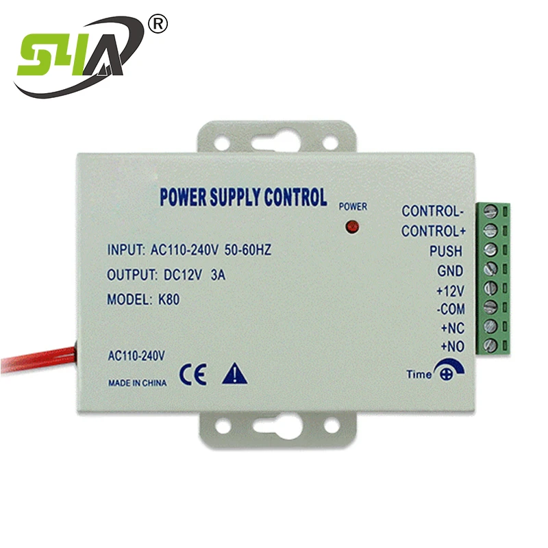 K80 Access Control Switching Power Supply 12V