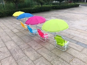 Kids Easy Foldable Beach Chair umbrella Cheap Easy Take Outdoor lightweight baby folding camping chair moon chairs with umbrella