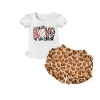 Kids Summer Clothes Outfits Baby Girls Baseball Game Short Sleeve T shirt+Shorts 2pcs Toddler children Baby+Clothing+Sets