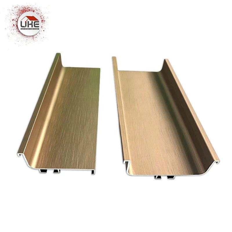 Kitchen Cabinet Horizontal Aluminum Spacer Channel Gola Profile for Base Cabinet
