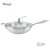 Import Kitchen Cooking 32cm 34cm Metal Stainless Steel 304 Gas Cooker Wok with Cover from China