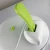 Import Kitchen Unique Design Bpa-free Household Multi-functional Manual Collapsible Green and White Plastic Salad Spinner from China
